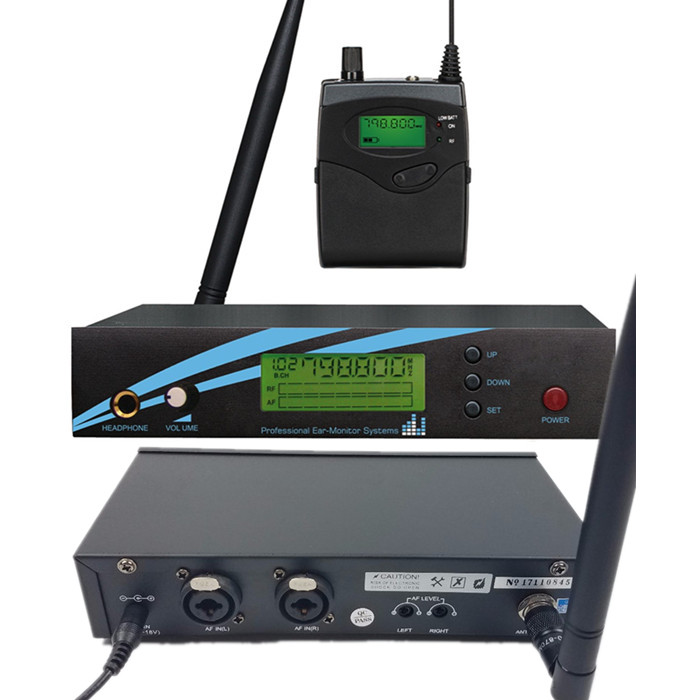 In Ear Monitors For Singers - Mono Professional Stage Performance BK500 wireless