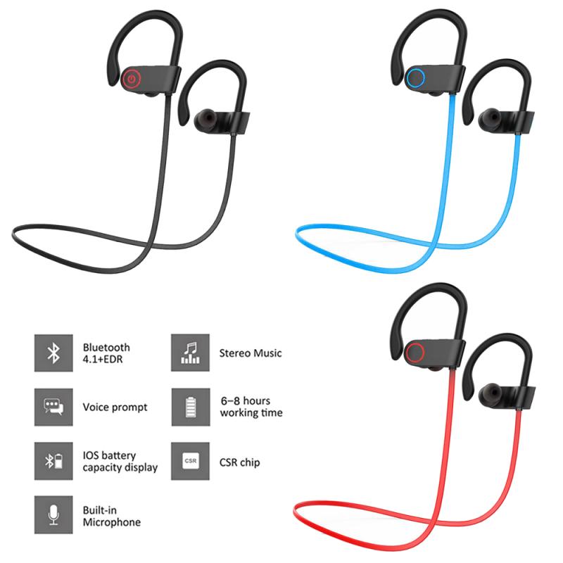 Magnetic Neckband Sports Earphones - New Wireless Earphone Bluetooth 5.0 Waterproof