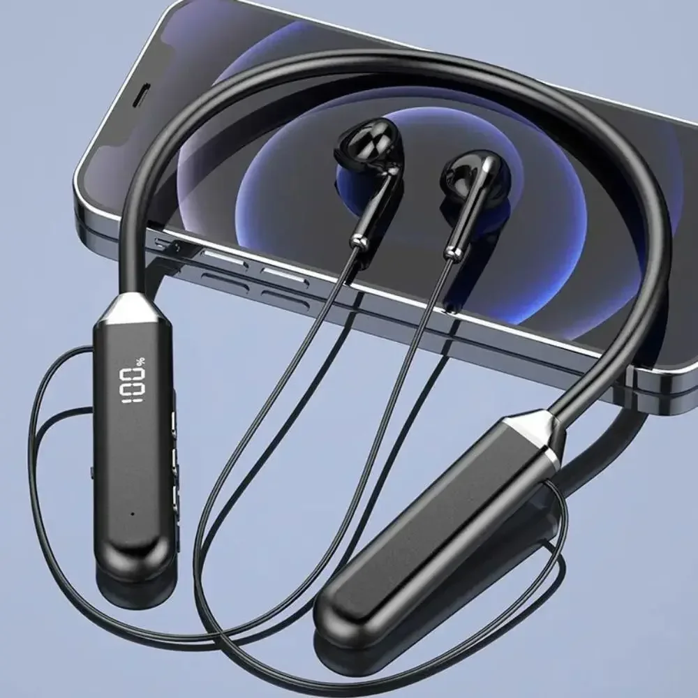 Magnetic Earphone D18 Wireless - Magnetic Neckband Sports Earphones ulasan dan harga