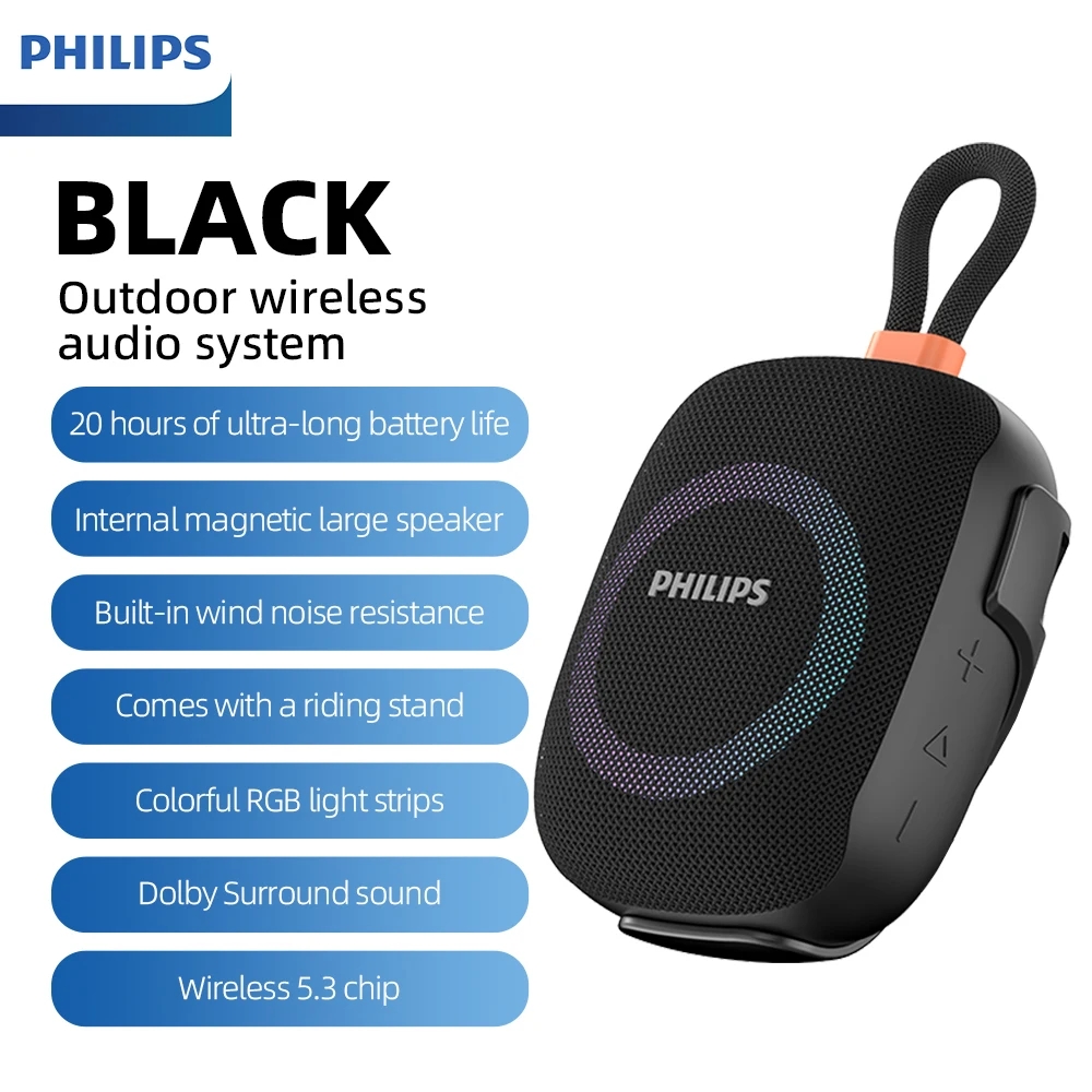 Philips TAS1150/TAS1160 Blueto - Portable Bluetooth Speaker Waterproof Ipx7 ulasan dan harga