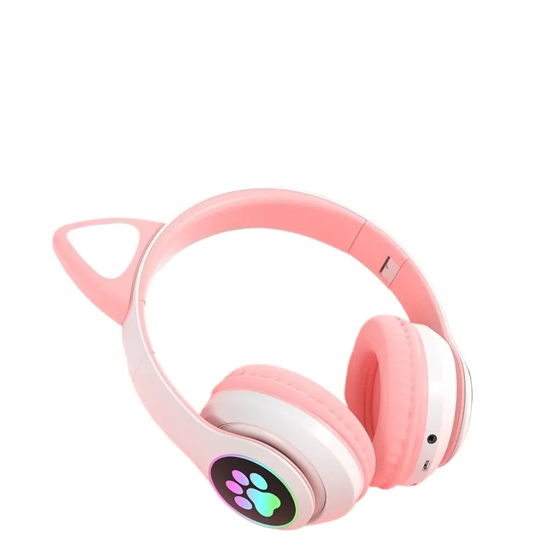 Cat Ear Bluetooth Headphones W - Cat Ear Bluetooth Headset Led ulasan dan harga