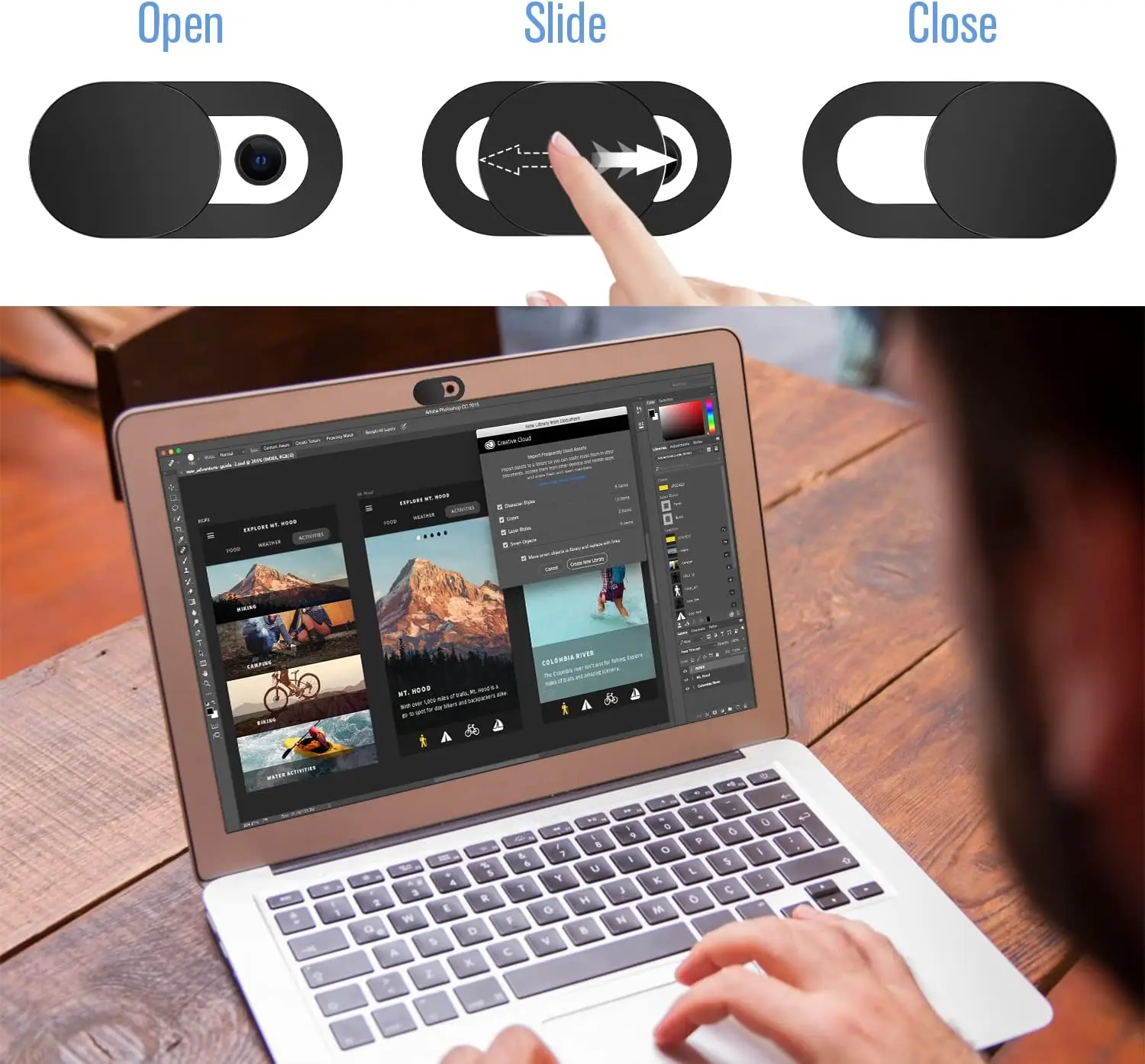 Plastic Camera Cover Shutter M - Tablets ulasan dan harga