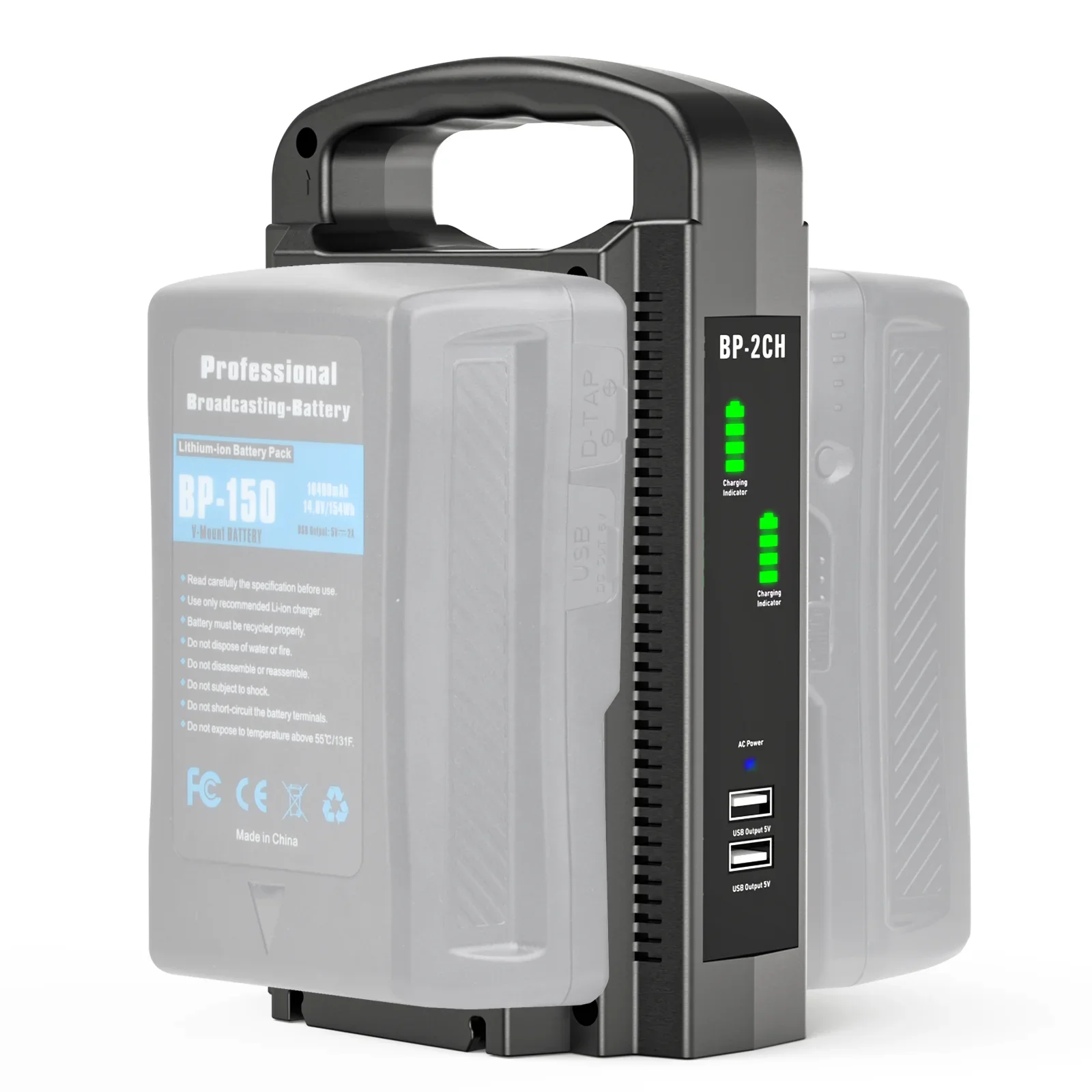 SWZY BP-2CH V Mount Battery Ch - Drones ulasan dan harga