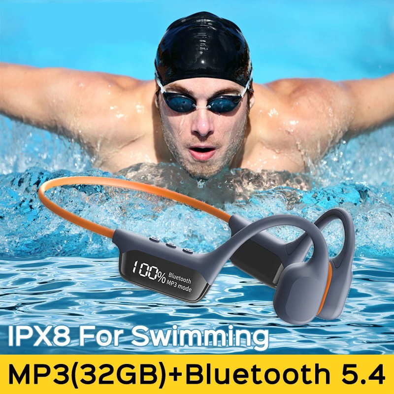 LonMao S10 Wireless IPX8 Swimm - Bone Conduction Running Headphones ulasan dan harga