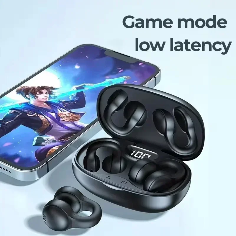 TWS Wireless Bone Conduction H - Tws Earbuds Bluetooth 5.3 ulasan dan harga
