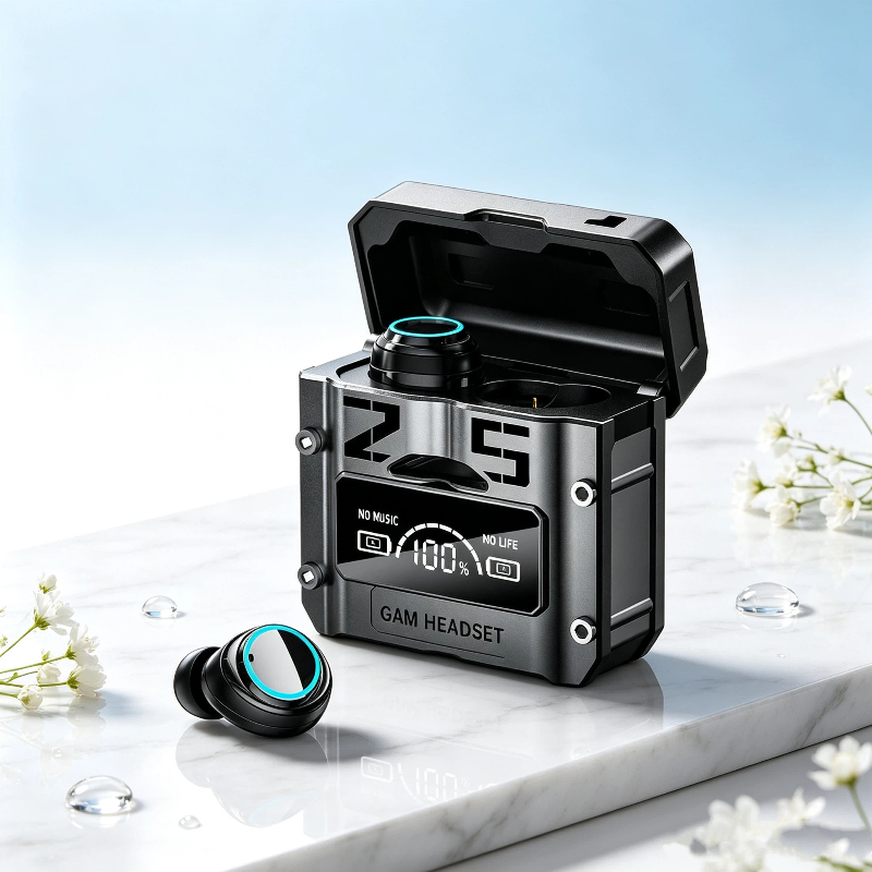 TWS Wireless Earbuds Fone Blue - Tws Earbuds Bluetooth 5.3 ulasan dan harga