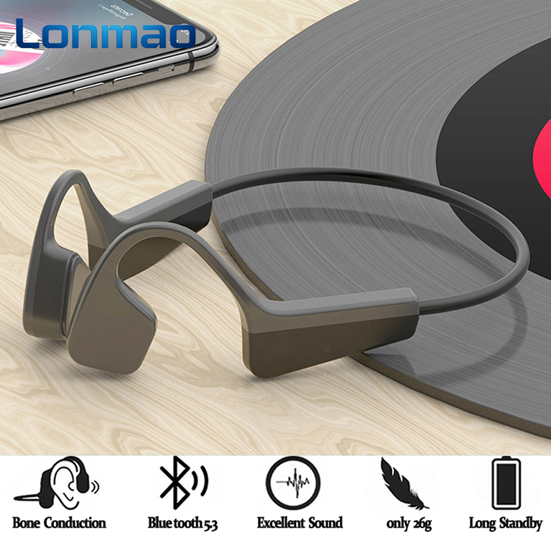 Bone Conductive Wireless Earph - Bone Conduction Running Headphones ulasan dan harga