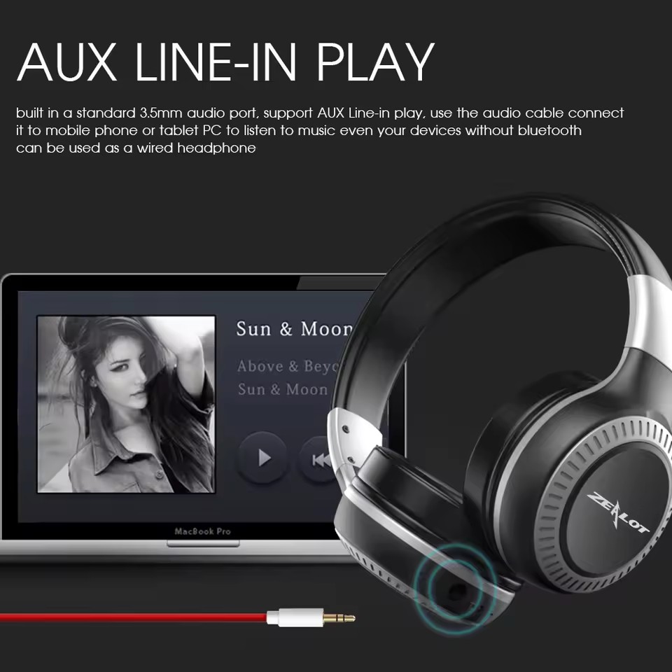 ZEALOT B19 Bluetooth Headphone - Anc Wireless Over Ear Headphones ulasan dan harga