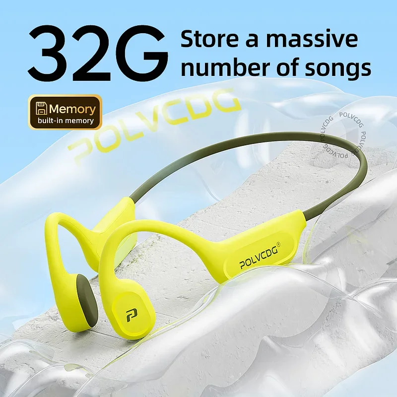 POLVCDG X9 Bone Conduction Swi - Open Ear Air Conduction Headphones ulasan dan harga